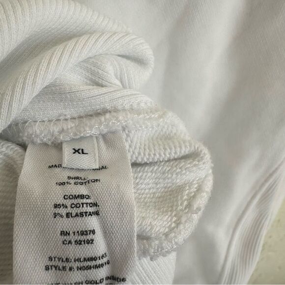 HELMUT LANG Hooded Sweatshirt Mens Size XL Graphic Pockets Designer - Picture 12 of 12